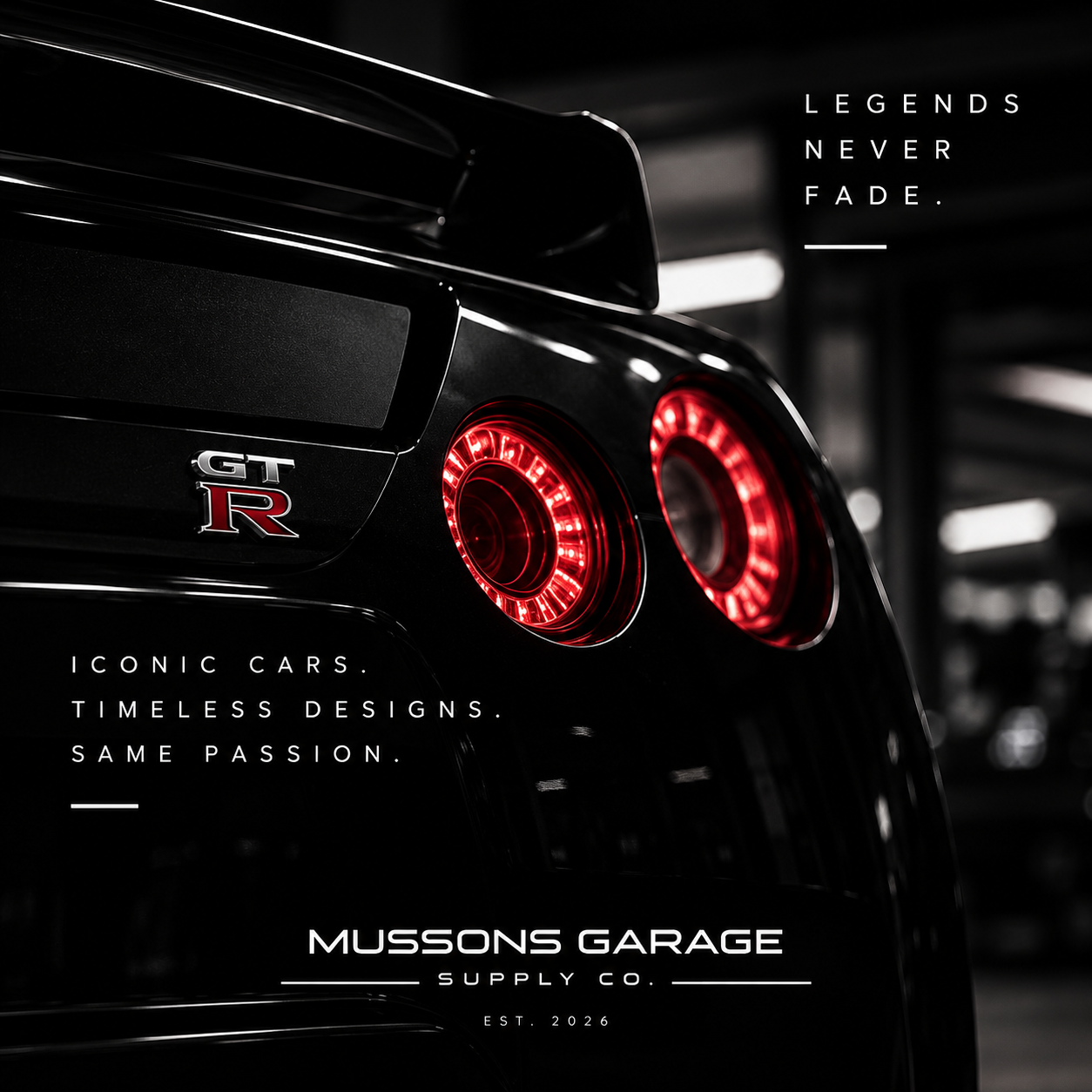 Cars bring people together — legends never fade